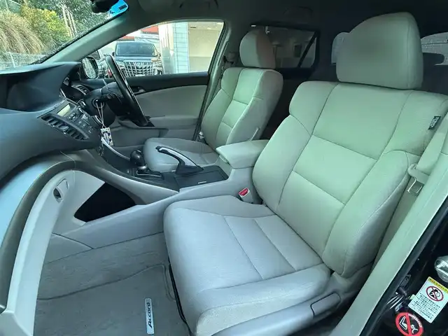 ホンダ アコード ツアラー 24TL 愛知県 2009(平21)年 6.4万km クリスタルブラックパール 純正HDDナビ/ワンセグテレビ/バックカメラ/ウィンカーミラー/クルーズコントロール/ドアバイザー/HID/レザーステアリング/パドルシフト