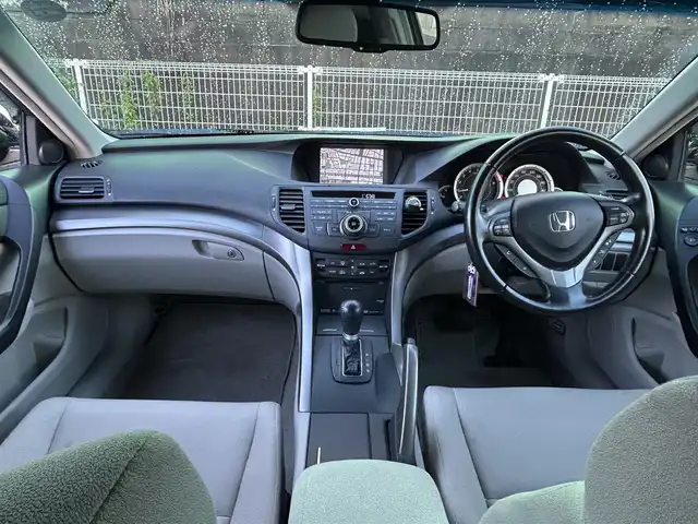 ホンダ アコード ツアラー 24TL 愛知県 2009(平21)年 6.4万km クリスタルブラックパール 純正HDDナビ/ワンセグテレビ/バックカメラ/ウィンカーミラー/クルーズコントロール/ドアバイザー/HID/レザーステアリング/パドルシフト