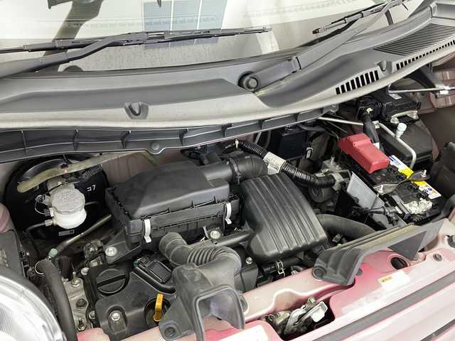 スズキ スペーシア HYBRID X 2トーン 奈良県 2018(平30)年 5.1万km チアフルピンクメタリック/ホワイト2トーンルーフ 純正8型ナビ/(AM/FM/SD/iPod/USB/CD/DVD)/アップグレードパッケージ/2トーンルーフパッケージ/両側パワースライドドア/衝突被害軽減ブレーキ/レーンキープアシスト/オートハイビーム/リアパーキングセンサー/フルセグTV/Bluetooth/バックカメラ/ビルトインETC/前方ドライブレコーダー/シートヒーター/プッシュスタート/スマートキー/スペアキー/オートライト/LEDヘッドライト/ルーフレール/純正14インチアルミホイール