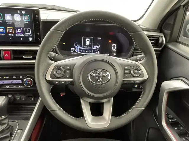 トヨタ ライズ Z 熊本県 2023(令5)年 2.4万km シャイニングホワイトパール ワンオーナー　/禁煙車　/社外ディスプレイオーディオ（ApplCarPlay・AndroidAuto・BT・フルセグ）/社外前後ドライブレコーダー　/ビルトインＥＴＣ　/モデリスタエアロ　/前席シートヒーター　/前後クリアランスソナー　/スマートアシスト/・衝突回避支援ブレーキ/・衝突警報/・レーダークルーズコントロール/・車線逸脱警報/・踏み間違い防止機能/・ふらつき警報機能/横滑り防止/アイドリングストップ/純正フロアマット/純正１７インチAW/オートライト/LEDヘッドライト/フォグライト/スマートキー/プッシュスタート/保証書/取扱説明書