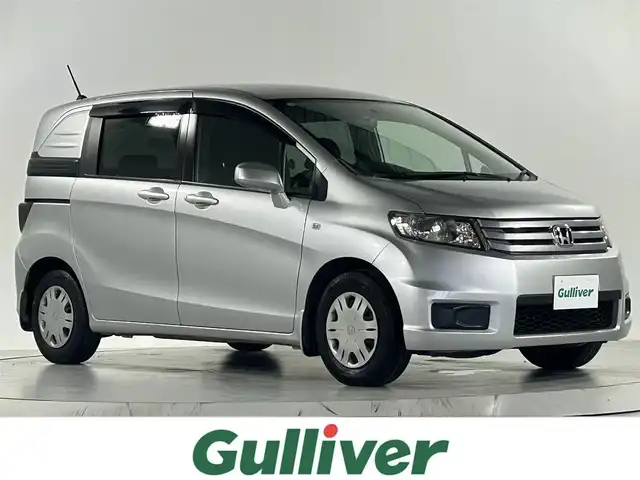 ホンダ フリード スパイク G ジャストセレクション 佐賀県 2010(平22)年 6.2万km アラバスターシルバーメタリック 純正7インチナビ/AM/FM/CD/DVD/ワンセグTV/バックカメラ/両側イージークローザードア/ビルトインETC/オートライト/ステアリングスイッチ/電動格納ミラー/フロアマット/リモコンキー/スペアキ―