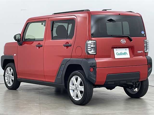 ダイハツ タフト G 道央・札幌 2020(令2)年 2.8万km コンパーノレッド ・4WD/・寒冷地仕様/・純正ナビ＆フルセグ&ＣＤ＆ＤＶＤ＆ＢＴ　/・全方位カメラ　/・ガラスルーフ　/・スマートアシスト/・衝突回避支援ブレーキ　/・誤発進抑制機能　/・コーナーセンサー　/・シートヒーター　/・純正ドライブレコーダー/・ETC　/・オートライト/・ＬＥＤヘッドライト/・アイドリングストップ/・スマートキー/・スペアキー/・純正15インチAW