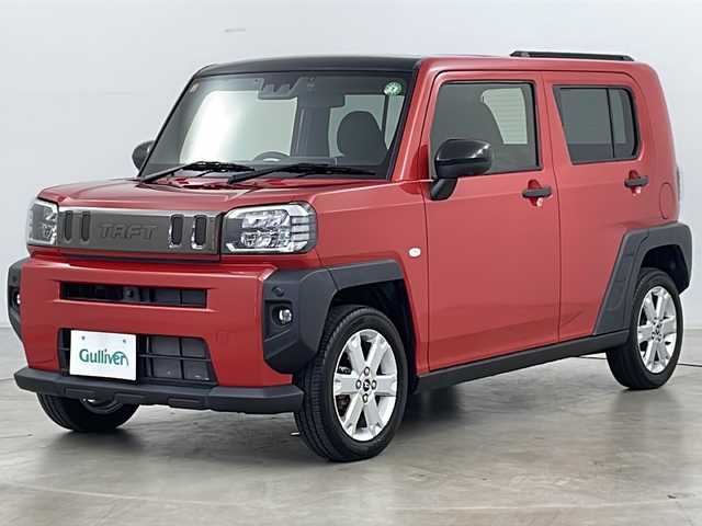 ダイハツ タフト G 道央・札幌 2020(令2)年 2.8万km コンパーノレッド ・4WD/・寒冷地仕様/・純正ナビ＆フルセグ&ＣＤ＆ＤＶＤ＆ＢＴ　/・全方位カメラ　/・ガラスルーフ　/・スマートアシスト/・衝突回避支援ブレーキ　/・誤発進抑制機能　/・コーナーセンサー　/・シートヒーター　/・純正ドライブレコーダー/・ETC　/・オートライト/・ＬＥＤヘッドライト/・アイドリングストップ/・スマートキー/・スペアキー/・純正15インチAW