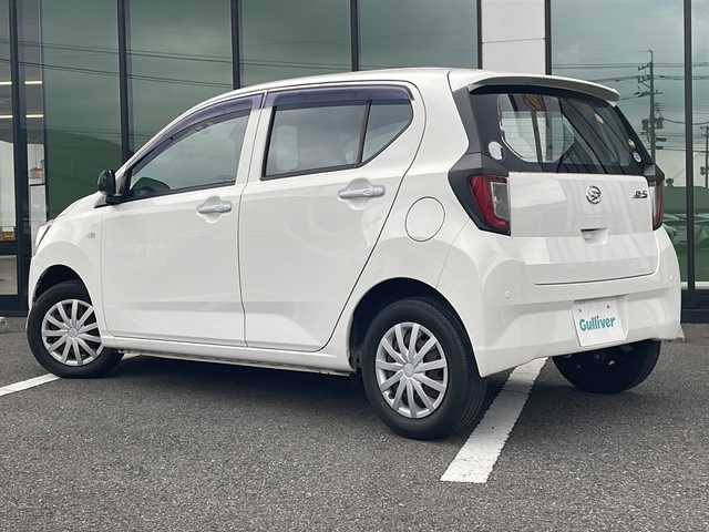 ダイハツ ミラ イース L SAⅢ 福岡県 2020(令2)年 5.1万km ホワイト 社外SDナビ/Bluetooth/CD再生機能有/キーレスキー/コーナーセンサー/純正フロアマット/スペアキー/スマートアシストIII/ベンチシート/アイドリングストップ/サイドバイザー