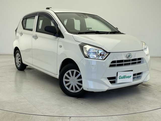 ダイハツ ミラ イース L SAⅢ 千葉県 2020(令2)年 5.1万km ホワイト 衝突被害軽減システム/レーンキープアシスト/コーナーセンサー（前後）/アイドリングストップ/オートハイビーム/社外6/75インチSDナビ（SL1118NV）/　（Bluetooth/CD/USB）/社外ドライブレコーダー（前方のみ）/純正フロアマット