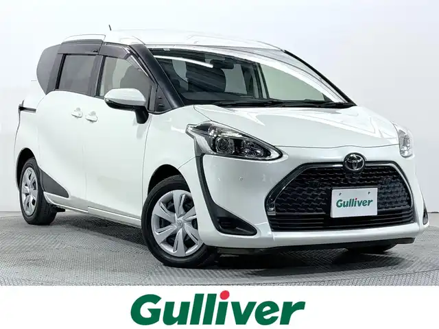 トヨタ シエンタ G 大阪府 2019(令1)年 2.3万km ホワイトパールクリスタルシャイン 純正9incナビTV Bカメラ 両側パワースライドドア 衝突軽減B レーンアシスト オートハイビーム スマートキー Pスタート オートエアコン クリアランスソナー