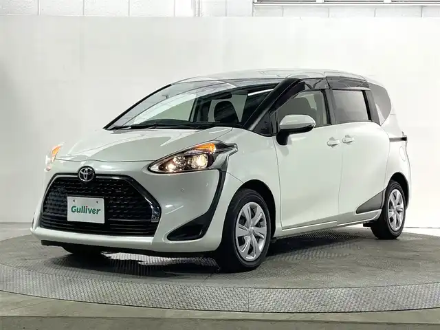 トヨタ シエンタ G 大阪府 2019(令1)年 2.3万km ホワイトパールクリスタルシャイン 純正9incナビTV Bカメラ 両側パワースライドドア 衝突軽減B レーンアシスト オートハイビーム スマートキー Pスタート オートエアコン クリアランスソナー