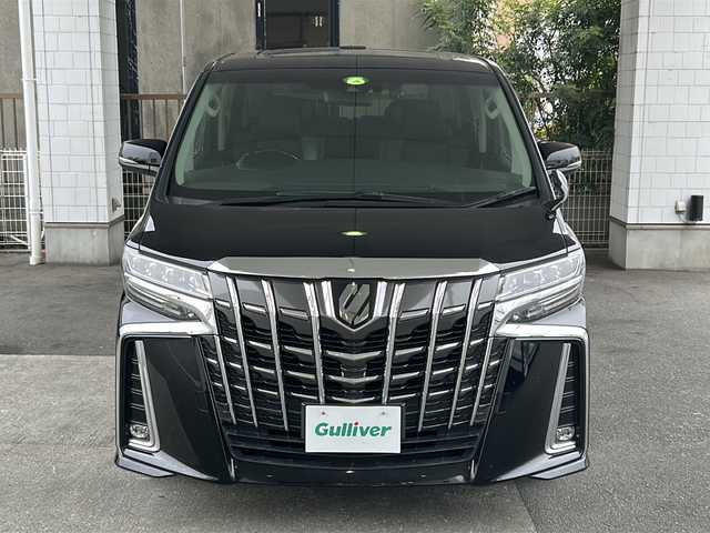 トヨタ アルファード S Cパッケージ 京都府 2020(令2)年 8.8万km ブラック ワンオーナー/純正ディスプレイオーディオナビ/Bluetooth/Miracast/ツインムーンルーフ/両側パワースライドドア/フリップダウンモニター/バックカメラ/パワーバックドア/デジタルインナーミラー/ビルトインETC/ドライブレコーダー/禁煙/メモリーパワーシート/前席シートヒーター/エアシート/プリクラッシュセーフティ/前後コーナーセンサー/レーンキープアシスト/BSM/ステアリングヒーター/ステアリングスイッチ/プッシュスタート/純正18インチAW/ウッドコンビハンドル/電動パーキングブレーキ/3列シート/黒革シート/三眼LEDヘッドライト/オートライト/オートマチックハイビーム/置くだけ充電/純正ドアバイザー/フロアマット