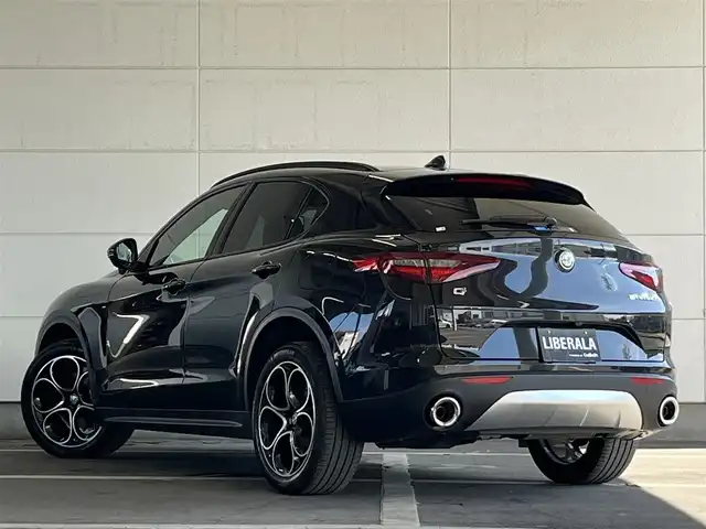 アルファロメオ ステルヴィオ 2.2ターボ ディーゼルQ4 スポーツPKG 山形県 2020(令2)年 3.5万km 黒 純正ナビ/バックカメラ/フルセグTV/パドルシフト/アダプティブクルーズコントロール/ワイアレスチャージャー/ブラインドスポットモニター/レーンキープアシスト/パワーシート/ステアリングヒーター/前後ドライブレコーダー