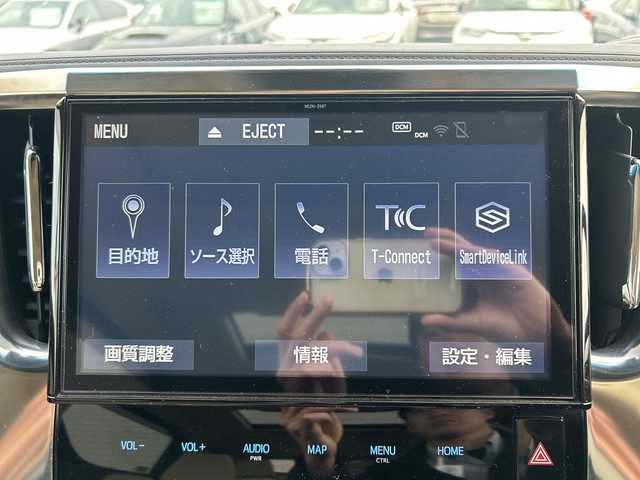トヨタ ヴェルファイア V 栃木県 2018(平30)年 4.5万km ホワイトパールクリスタルシャイン 純正ナビ/Ｂｌｕｅｔｏｏｔｈ/フルセグＴＶ/バックカメラ/ドライブレコーダー/ＥＴＣ/スペアキー/両側パワースライドドア/パワーバックドア/パワーシート/レザーシート/エアシート/後席エアコン/ＬＥＤヘッドライト/MT付AT/三列シート/オットマン/ABS/横滑り防止機能/コーナーセンサー/レーンキープアシスト/盗難防止装置