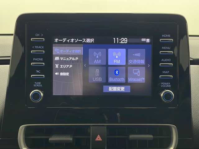 トヨタ アクア X 秋田県 2022(令4)年 3.4万km プラチナホワイトパールマイカ 4WD/純正ナビ/（FM/AM/Bluetooth/Miracast）/バックカメラ/衝突軽減装置/横滑り防止装置/レーンキープアシスト/レーダークルーズコントロール/コーナーセンサー/ビルトインETC/前方ドライブレコーダー/ステアリングリモコン/ドアミラーヒーター/LEDヘッドライト/オートライト/オートハイビーム/ヘッドライトレベライザー/電動格納ミラー/プッシュスタート/スマートキー/スペアキー/純正フロアマット