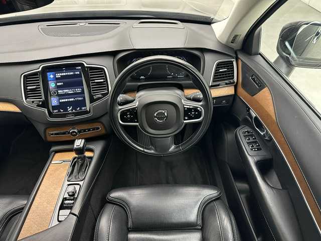 ボルボ ＸＣ９０ T6 AWD インスクリプション 兵庫県 2019(令1)年 8.5万km オニキスブラックP 純正HDDナビ/（CD、DVD、フルセグTV、BT）/Apple Car Play/Andoroid Auto/アラウンドビューモニター/バックカメラ/前方ドライブレコーダー/パワーバックドア/前後コーナーセンサー/オートハイビーム/純正フロアマット/ETC/レザーシート/パワーシート/シートヒーター/シートベンチレーション/ステアリングヒーター/スマートキー×2本/アイドリングストップ/4WD/自動駐車/コーナリングライト/ブラインドスポットモニター/LKA/CTA/PCS/harman/kardon/追従式クルーズコントロール/ルーフレール/純正20インチアルミホイール