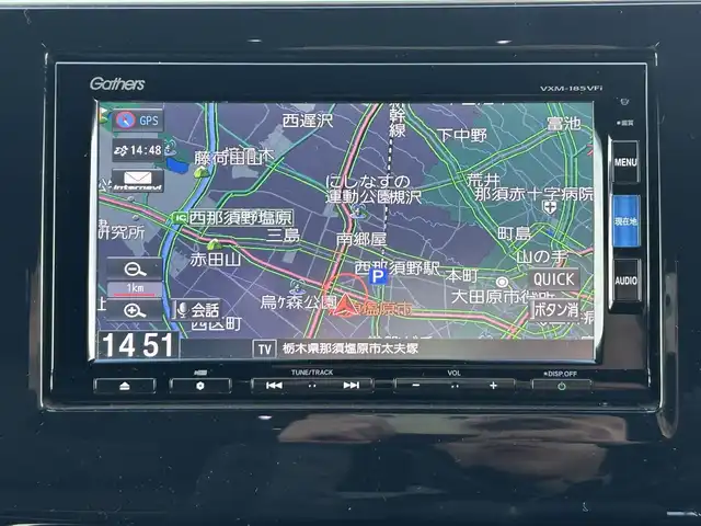 ホンダ ステップワゴン スパーダ ホンダセンシング 栃木県 2018(平30)年 5.5万km プレミアムスパークルブラックパール ホンダセンシング/・衝突軽減ブレーキ（CMBS）/・誤発進抑制機能/・先行車発進お知らせ機能/・路外逸脱抑制機能（RDMS）/・標識認識機能/・VSA（車両挙動安定化制御システム）/純正フリップダウンモニター/純正9インチナビ/フルセグTV/DVD/Bluetooth/USB/TVキャンセラー/バックカメラ/ビルトインETC/前席シートヒーター/両側パワースライドドア/アダプティブクルーズコントロール/スマートキー×2/プッシュEgスタート/ステアリングリモコン/LEDオートライト/LEDフォグランプ/純正17インチAW/アイドリングストップ/横滑り防止装置/パドルシフト/無限フロアマット