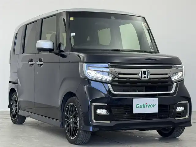 ホンダ Ｎ ＢＯＸ カスタム L ターボ コーディネートスタイル 愛知県 2023(令5)年 3万km ミッドナイトブルービームM ナビＶＸＭ－２２７ＮＢｉ　/バックカメラ　/衝突軽減　/レーンアシスト　/追従クルコン　/レザー調シート　/前席シートヒーター　/パドルシフト　/前後ドラレコ　/前後ソナー　/電子パーキング　/フォグ　/ＵＳＢ　/ＥＴＣ