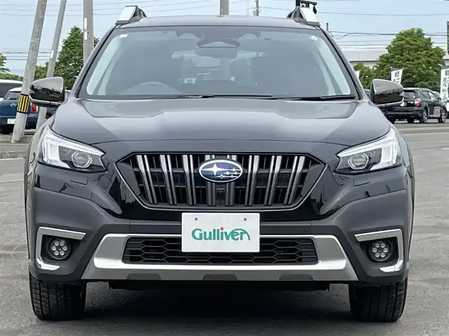 スバル アウトバック リミテッドEX 道央・札幌 2023(令5)年 2.6万km クリスタルブラックシリカ ４WD/ワンオーナー/純正メーカーナビ/AM/FM/BT/フルセグ/衝突被害軽減ブレーキ/横滑り防止装置/レーダークルーズコントロール/レーンキープアシスト/リヤパーキングセンサー/SRH/XMODE/SI-DRIVE/バック/サイド/フロントカメラ/ビルトインETC/ドライブレコーダー/アイドリングストップ/デジタルインナーミラー/パワーバックドア/前席パワーシート/全席シートヒーター/前席エアシート/D席メモリーシート/レザーシート/革巻きステアリング/ステアリングリモコン/パドルシフト/ハンドルヒーター/電動パーキング/オートブレーキホールド/プッシュスタート/スマートキー/LEDヘッドライト/オートライト/フォグランプ/電動格納ミラー/ウィンカーミラー/純正フロアマット