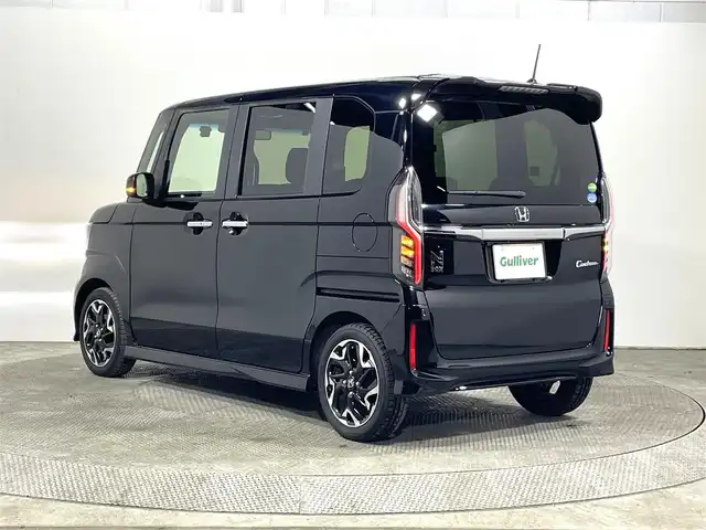 ホンダ Ｎ ＢＯＸ カスタム G L ターボ ホンダセンシング 大阪府 2019(令1)年 4.6万km クリスタルブラックパール 社外ナビ(フルセグ/DVD再生/Bluetooth) バックカメラ ETC ドラレコ 衝突軽減 レーダークルコン レーンアシスト ハーフレザー シートヒーター 両側パワースライドドア オートライト