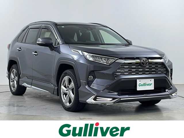 トヨタ ＲＡＶ４ G 道央・札幌 2019(令1)年 5.5万km グレーメタリック ・4WD  / モデリスタエアロ/・トヨタセーフティセンス/・レーダークルーズコントロール/・プリクラッシュセーフティ/・純正ディーラーOP  9インチナビ/・DVD.CD.SD.Bluetooth/・フルセグ/バックカメラ/・ムーンルーフ/・パワーバックドア/・置くだけ充電/・コーナーセンサー/・シートヒーター/パワーシート/・レザーシート/・LEDライト/オートハイビーム/・ETC/・横滑り防止