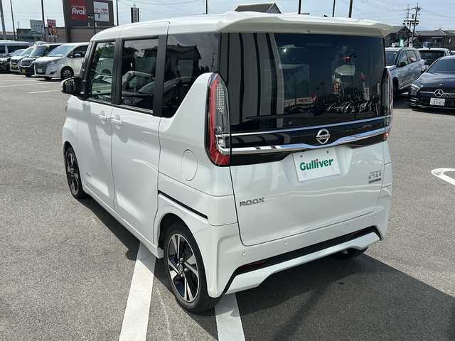 日産 ルークス HWS X プロパイロットED 岐阜県 2022(令4)年 3.8万km パール 登録時38085km/純正ナビ/クルーズコントロール/スマートキー/プッシュスタート/バックカメラ/両側パワースライドドア/ETC/Bluetooth/LEDライト/アイドリングストップ/純正アルミホイール/ウィンカーミラー