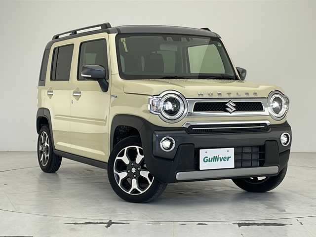 スズキ ハスラー Jスタイル Ⅱ 沖縄県 2023(令5)年 1.4万km シフォンアイボリーメタリック/ガンメタリック2トーン 社外メモリナビ(MDV-D309BT)/CD/DVD/SD/BT/フルセグ/バックカメラ/ETC/衝突被害軽減システム/レーンキープアシスト/アダプティブクルーズコントロール/コーナーセンサー/オートマチックハイビーム/アイドリングストップ/前席シートヒーター/LEDヘッドライト/オートライト/ルーフレール/純正15インチAW/社外フロアマット/プッシュスタート/スマートキー/保証書