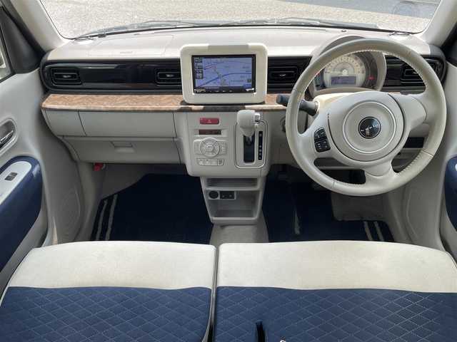 スズキ ラパン モード 千葉県 2019(令1)年 3.4万km ピュアホワイトP 社外ナビ【ワンセグ、BT、CD、AM、FM】/レーダーブレーキサポート/アイドリングストップ/前席シートヒーター/前ドライブレコーダー（NX-DR W22）/純正ホイールキャップ/純正フロアマット/オートライト/ETC/バックカメラ/プッシュスタート/スマートキー×２/ステアリングスイッチ/保証書/取扱説明書/ドアバイザー
