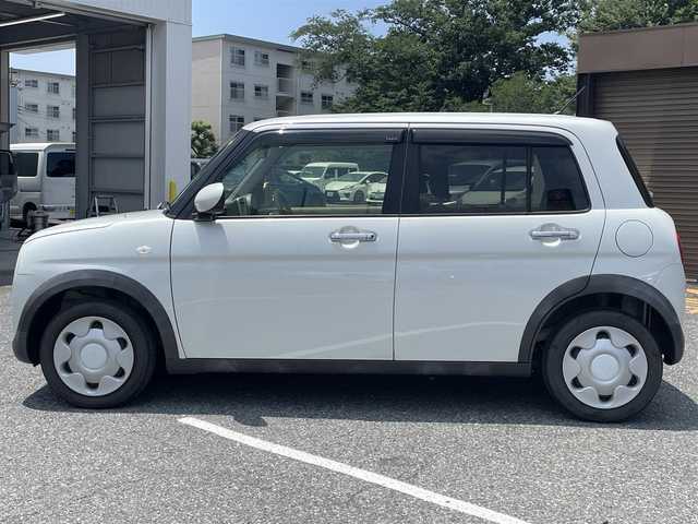 スズキ ラパン モード 千葉県 2019(令1)年 3.4万km ピュアホワイトP 社外ナビ【ワンセグ、BT、CD、AM、FM】/レーダーブレーキサポート/アイドリングストップ/前席シートヒーター/前ドライブレコーダー（NX-DR W22）/純正ホイールキャップ/純正フロアマット/オートライト/ETC/バックカメラ/プッシュスタート/スマートキー×２/ステアリングスイッチ/保証書/取扱説明書/ドアバイザー