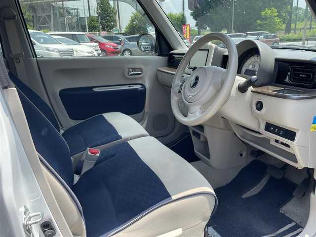 スズキ ラパン モード 千葉県 2019(令1)年 3.4万km ピュアホワイトP 社外ナビ【ワンセグ、BT、CD、AM、FM】/レーダーブレーキサポート/アイドリングストップ/前席シートヒーター/前ドライブレコーダー（NX-DR W22）/純正ホイールキャップ/純正フロアマット/オートライト/ETC/バックカメラ/プッシュスタート/スマートキー×２/ステアリングスイッチ/保証書/取扱説明書/ドアバイザー