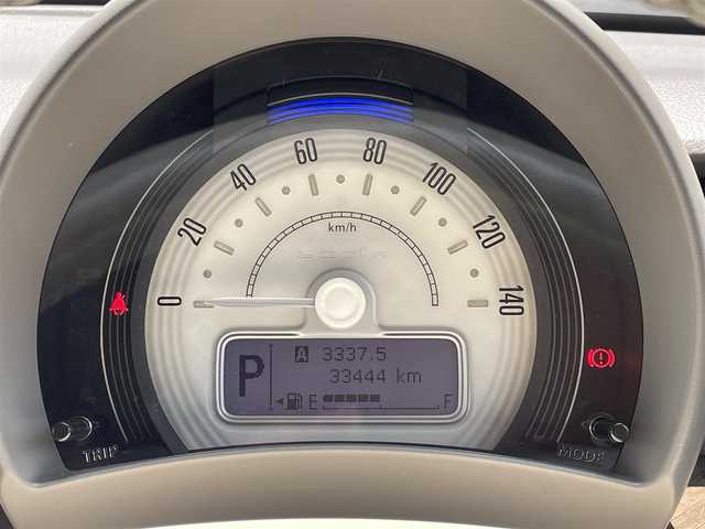 スズキ ラパン モード 千葉県 2019(令1)年 3.4万km ピュアホワイトP 社外ナビ【ワンセグ、BT、CD、AM、FM】/レーダーブレーキサポート/アイドリングストップ/前席シートヒーター/前ドライブレコーダー（NX-DR W22）/純正ホイールキャップ/純正フロアマット/オートライト/ETC/バックカメラ/プッシュスタート/スマートキー×２/ステアリングスイッチ/保証書/取扱説明書/ドアバイザー