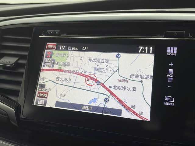 ホンダ オデッセイ アブソルート・EXホンダセンジング 千葉県 2017(平29)年 6万km プレミアムヴィーナスブラックP 禁煙車/ホンダセンシング/・衝突軽減ブレーキ/・レーンキープアシスト/・レーダークルーズコントロール/両側パワースライドドア/純正ナビ/フリップダウンモニター/アラウンドビューモニター/レーダークルーズコントロール/LEDオートライト/ハーフレザーシート/パワーシート/純正18インチアルミホイール/パドルシフト/アイドリングストップ/USBポート/プッシュスタート