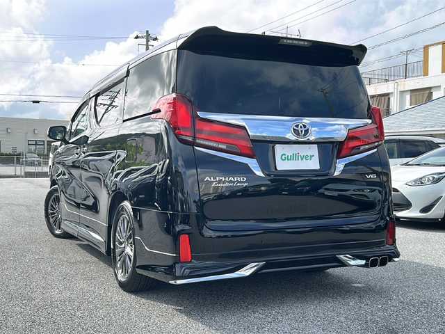 トヨタ アルファード エグゼクティブ ラウンジ S 沖縄県 2020(令2)年 4.4万km ブラック モデリスタ/純正10.5型ナビ/（AM/FM/CD/DVD/BT）/フルセグTV/全方位モニター/JBLプレミアムサウンド/フリップダウンモニター/両側パワスラ/衝突軽減/パワーシート/シートヒーター　/クルコン/ドラレコ/ＥＴＣ/純正エアロ/純正１７ＡＷ/純正フロアマット