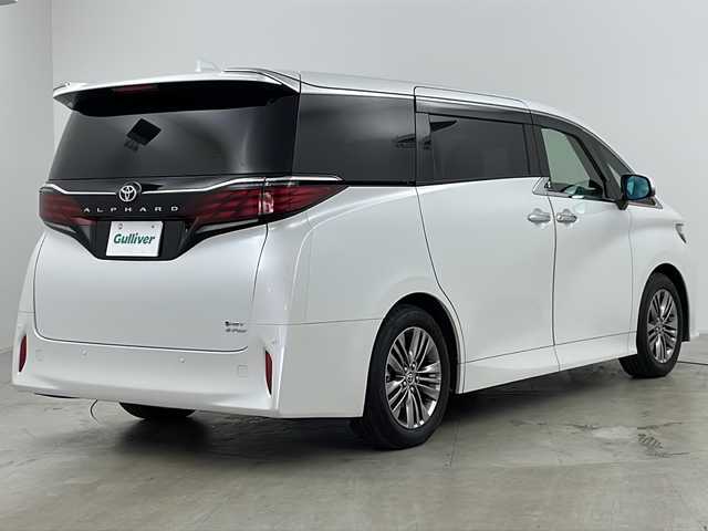 トヨタ アルファードハイブリット Z 道央・札幌 2023(令5)年 2.3万km プラチナホワイトパールマイカ ・ワンオーナー/・純正ナビ&BT&USB&Miracast&HDMI/・純正フリップダウンモニター/・パワーバックドア/・両側パワースライドドア/・左右独立ムーンルーフ/・トヨタセーフティセンス/・プリクラッシュセーフティ/・レーントレーシングアシスト/・レーンディパーチャーアラート/・レーダークルーズコントロール/・ロードサインアシスト/・プロアクティブドライビングアシスト/・発進遅れ告知機能/・リヤクロストラフィックアラート/・ブラインドスポットモニター/・安心降車アシスト/・前席/２列目シートヒーター/・前席/２列目ベンチレーションシート/・ステアリングヒーター/・デジタルインナーミラー/・置くだけ充電/・社外前後ドライブレコーダー/・社外レーダー/・ビルトインETC2.0/・TVキャンセラー/・AC100V/・ステアリングスイッチ/・ドアミラーヒーター/・電動格納ミラー/・純正フロアマット/・プッシュスタート/・3眼LEDヘッドランプ/・オートライト/・オートマチックハイビーム/・スマートキー