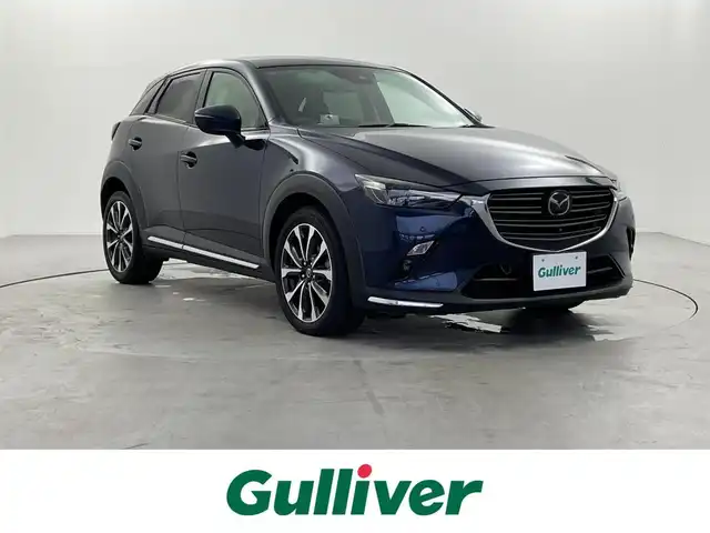 マツダ ＣＸ－３ XDプロアクティブSパッケージ 福井県 2018(平30)年 3.4万km ディープクリスタルブルーマイカ マツダコネクトナビ/【AM/FM/CD/Bluetooth/フルセグTV】/360ビューカメラ/ビルトインETC2.0/ハーフレザーシート/シートヒーター（運転席/助手席）/パワーシート（運転席）/ハンドルヒーター/オートライト/LEDヘッドライド/プッシュスタート/スマートキー/コーナーセンサー/クルーズコントロール（追従有）/レーンアシスト/取扱説明書