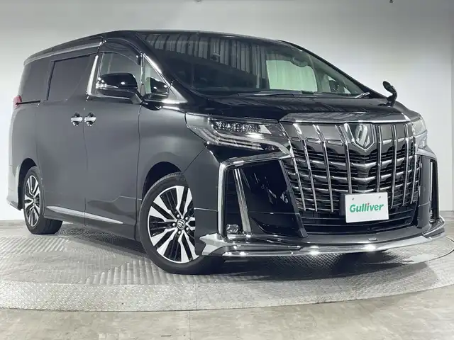 トヨタ アルファード S Cパッケージ 神奈川県 2020(令2)年 3.9万km ブラック 純正9型ディスプレイオーディオ/TコネクトSDナビ/CD/DVDデッキ/フルセグ　AM FM USB　Miracast　Bluetooth/両側電動スライドドア【サンシェード】/モデリスタエアロ【フロント/サンド/リア】/パワーバックドア/デジタルインナーミラー/AC100Vコンセント/SOSコール/セーフティセンス/プリクラッシュセーフティ/レーントレーシングアシスト/ロードサインアシスト/アダブティブハイビームシステム/レーダークルーズコントロール/インテリジェントクリアランスソナー/ブラインドスポットモニター/リアクロストラフィックアラート/パーキングサポートブレーキ/助手席パワーオットマン/2列目エグゼクティブパワーオットマン/ウッド/革コンビステアリング/ステアリングヒーター/合皮シート/前席シートヒーター/ベンチレーション/電動パーキングブレーキ/ブレーキオートホールド/ETC/プッシュスタート/スマートキー/LEDヘッドランプ/オートライト/LEDフロントフォグランプ/LEDシーケンシャルターンランプ/純正18インチアルミホイール