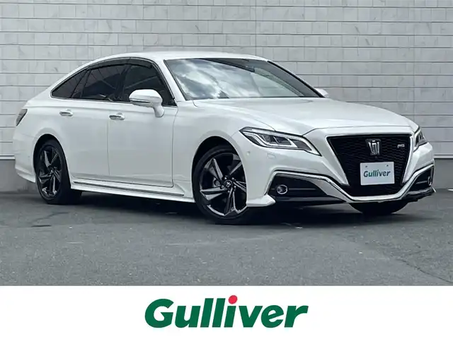 トヨタ クラウン ハイブリッド RS リミテッド 愛知県 2020(令2)年 6.4万km ホワイトパールクリスタルシャイン ワンオーナー/純正HDDナビ/全方位カメラ/フルセグTV/CD/DVD再生/ETC2.0/ミュージックサーバー（HDD録音）/Bluetooth接続/MTモード付AT/レーダークルーズコントロール/パワーシート（D/N）/シートヒーター（D/N）/ステアリングヒーター/純正フロアマット/純正18インチアルミホイール/LEDヘッドライト/オートマチックハイビーム/コーナーセンサー/横滑り防止装置/衝突軽減ブレーキ/レーンキープアシスト/ブラインドスポットモニター/電動パーキングブレーキ/ブレーキホールド/ドライブレコーダー（前後）/パノラミックビューモニター