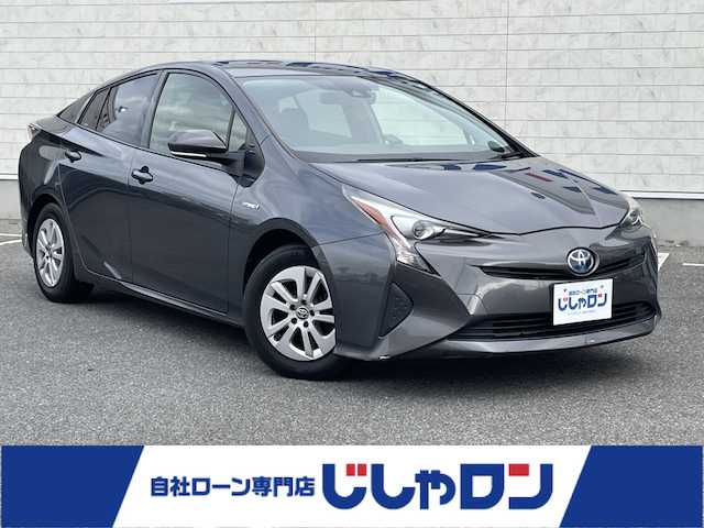 トヨタ プリウス S 佐賀県 2016(平28)年 14.3万km ウォームグレーオパール こちらは現金またはオートローンご利用時の価格です/自社ローンご希望の方は別途その旨お申付け下さい/禁煙車　/セーフティーセンス/ナビ/CD/ＥＴＣ　/バックカメラ　/純正フロアマット