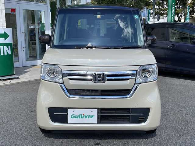 ホンダ Ｎ ＢＯＸ L コーディネートスタイル 鳥取県 2022(令4)年 3.4万km プレミアムアイボリーパールⅡ 純正ナビ（VXM-204VFI)/バックカメラ/フルセグＴＶ　ＤＶＤ　ＣＤ Bluetooth　ＵＳＢ SD/ＥＴＣ/追従型クルーズコントロール/両側パワースライド/オートホールド/シートヒーター/リヤソナー/オートライト/シートバックテーブル/ロールサンシェード/スマートキー/アイドリングストップ/フロアマット/ドアバイザー/横滑り防止装置/取扱説明書