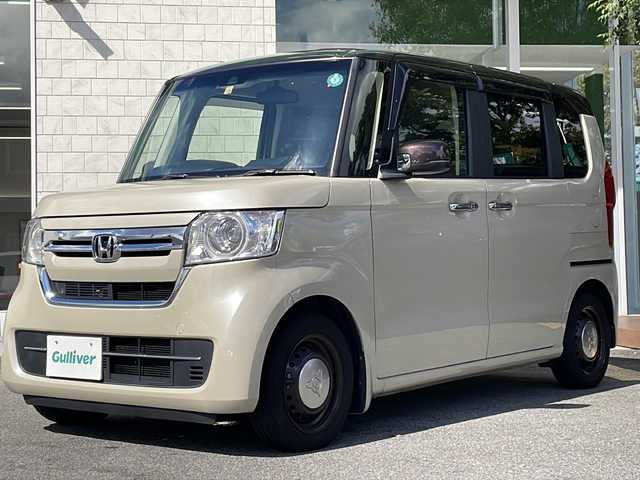 ホンダ Ｎ ＢＯＸ L コーディネートスタイル 鳥取県 2022(令4)年 3.4万km プレミアムアイボリーパールⅡ 純正ナビ（VXM-204VFI)/バックカメラ/フルセグＴＶ　ＤＶＤ　ＣＤ Bluetooth　ＵＳＢ SD/ＥＴＣ/追従型クルーズコントロール/両側パワースライド/オートホールド/シートヒーター/リヤソナー/オートライト/シートバックテーブル/ロールサンシェード/スマートキー/アイドリングストップ/フロアマット/ドアバイザー/横滑り防止装置/取扱説明書