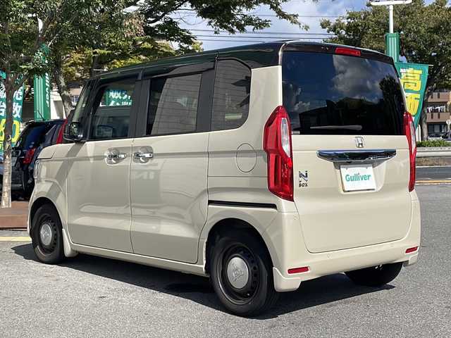 ホンダ Ｎ ＢＯＸ L コーディネートスタイル 鳥取県 2022(令4)年 3.4万km プレミアムアイボリーパールⅡ 純正ナビ（VXM-204VFI)/バックカメラ/フルセグＴＶ　ＤＶＤ　ＣＤ Bluetooth　ＵＳＢ SD/ＥＴＣ/追従型クルーズコントロール/両側パワースライド/オートホールド/シートヒーター/リヤソナー/オートライト/シートバックテーブル/ロールサンシェード/スマートキー/アイドリングストップ/フロアマット/ドアバイザー/横滑り防止装置/取扱説明書