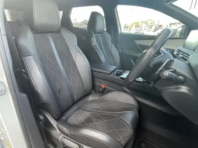 プジョー ３００８ GT ブルー HDi 栃木県 2018(平30)年 3.7万km BLANC NACRE 純正ナビ/フルセグTV/バック/サイドカメラ/ETC/ドライブレコーダー/ハーフレザーシート/パワーバックドア/LEDヘッドライト/純正18インチアルミホイール/コーナーセンサー