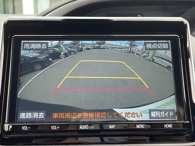 トヨタ ヴォクシー ZS 煌Ⅲ 長野県 2021(令3)年 2.7万km ブラッキッシュアゲハガラスフレーク セーフティーセンス/・プリクラッシュセーフティ/・レーンディパーチャーアラート/・オートマチックハイビーム/・先行車発進告知機能/・インテリジェントクリアランスソナー/純正９インチSDナビ【NSZT-Y68T】/（CD/DVD/フルセグTV/BT）/バックカメラ/ビルトインETC/フリップダウンモニター/両側パワースライドドア/革巻きステアリング/クルーズコントロール/ステアリングスイッチ/アイドリングストップ/MTモード付AT/LEDヘッドライト/フォグランプ/オートライト/ハーフレザーシート/スマートキー/Pスタート/電動格納ミラー/純正１６インチAW/純正フロアマット