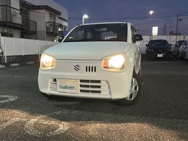 スズキ アルト L 岐阜県 2019(令1)年 4.8万km 黒 ４WD/社外ナビ（CN-RZ743W）/フルセグ/Bluetooth/AM/FM/CD/DVD/SD/バックカメラ/コーナーセンサー（R）/衝突軽減ブレーキ/車線逸脱警報/シートヒーター/オートライト/ヘッドライトレベライザー/純正バイザー/純正マット/リモコンキー