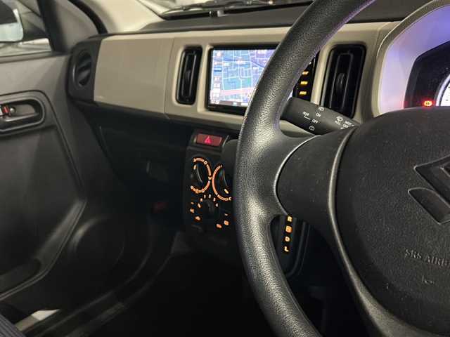 スズキ アルト L 岐阜県 2019(令1)年 4.8万km 黒 ４WD/社外ナビ（CN-RZ743W）/フルセグ/Bluetooth/AM/FM/CD/DVD/SD/バックカメラ/コーナーセンサー（R）/衝突軽減ブレーキ/車線逸脱警報/シートヒーター/オートライト/ヘッドライトレベライザー/純正バイザー/純正マット/リモコンキー