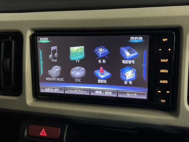 スズキ アルト L 岐阜県 2019(令1)年 4.8万km 黒 ４WD/社外ナビ（CN-RZ743W）/フルセグ/Bluetooth/AM/FM/CD/DVD/SD/バックカメラ/コーナーセンサー（R）/衝突軽減ブレーキ/車線逸脱警報/シートヒーター/オートライト/ヘッドライトレベライザー/純正バイザー/純正マット/リモコンキー