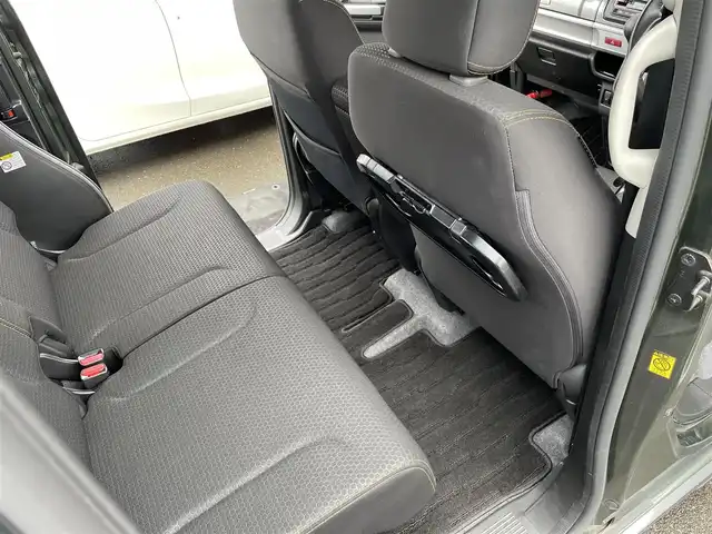 マツダ フレアワゴンタフスタイル ハイブリッドXT 東京都 2021(令3)年 5.9万km 緑 スマート・ブレーキ・サポート/・衝突告知/・衝突被害軽減/・検知対象/ナビ/（ワンセグTV/AM/FM/Bluetooth/SD/DVD/USB）/レーダークルーズコントロール/両側電動スライドドア/シートヒーター/ステアリングスイッチ/革巻きステアリング/スマートキー/プッシュスタート/リアロールサンシェード/車線逸脱警報/横滑り防止装置/取扱説明書