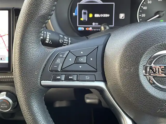 日産 キックス X 岡山県 2021(令3)年 6.6万km ブリリアントホワイトパール 純正9インチナビ/Bluetooth接続/全周囲　アラウンドビューモニター/デジタルインナーミラー/クルーズコントロール/プロパイロット/電動格納ミラー/コーナーセンサー/クリアランスソナー/純正アルミホイール/純正フロアマット/カーテンエアバック/衝突軽減システム/ETC/フルセグTV