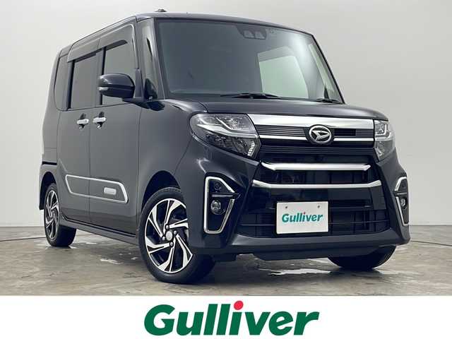 ダイハツ タント カスタム RS スタイルセレクション 秋田県 2021(令3)年 4.6万km ブラックマイカメタリック 4WD/ワンオーナー /純正ナビ /フルセグTV/純正ETC /バックカメラ/純正12.8インチ後席モニター /純正エンジンスターター /純正AW /ハーフレザーシート /純正ドライブレコーダー/LEDヘッドライト/LEDフォグライト/取扱説明書/保証書/スマートキー/スペアキー有/純正フロアマット/純正LEDルームランプ/両側パワースライドドア/オートエアコン/前席シートヒーター/ステアリングリモコン/オートライト/PWR/クルーズコントロール/革巻きステアリング/衝突被害軽減システム/クリアランスソナー/横滑り防止装置/アイドリングストップ/電格ミラー/プッシュスタート/リアサンシェード/サイドバイザー/ウィンカーミラー