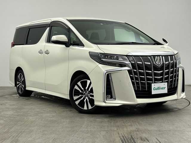 トヨタ アルファード S Cパッケージ 三重県 2018(平30)年 4.8万km ラグジュアリーホワイトパールクリスタルシャインガラスフレーク /禁煙車//純正10型SDナビ//バックカメラ//WAC//MTモード付AT//電子サイドブレーキ//ブレーキオートホールド//合皮シート//DN席シートベンチレーション//DN席パワーシート//シートメモリー//ウッドコンビステアリング//トヨタセーフティセンス//衝突軽減ブレーキ//レーントレーシングアシスト//レーダークルーズコントロール//前後クリアランスソナー//ロードサインアシスト//オートハイビーム//3眼LED//フォグ//シーケンシャルウィンカー//純正ビルトインETC//両側パワースライドドア//パワーバックドア//純正12.1型フリップダウンモニター//サイドカーテンエアバッグ