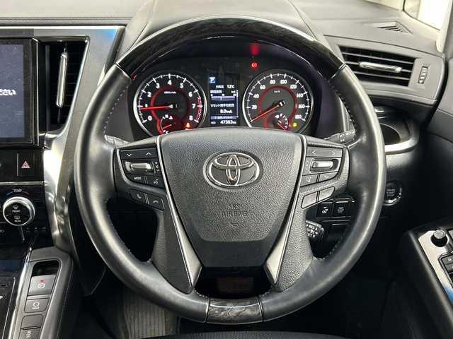 トヨタ アルファード S Cパッケージ 三重県 2018(平30)年 4.8万km ラグジュアリーホワイトパールクリスタルシャインガラスフレーク /禁煙車//純正10型SDナビ//バックカメラ//WAC//MTモード付AT//電子サイドブレーキ//ブレーキオートホールド//合皮シート//DN席シートベンチレーション//DN席パワーシート//シートメモリー//ウッドコンビステアリング//トヨタセーフティセンス//衝突軽減ブレーキ//レーントレーシングアシスト//レーダークルーズコントロール//前後クリアランスソナー//ロードサインアシスト//オートハイビーム//3眼LED//フォグ//シーケンシャルウィンカー//純正ビルトインETC//両側パワースライドドア//パワーバックドア//純正12.1型フリップダウンモニター//サイドカーテンエアバッグ