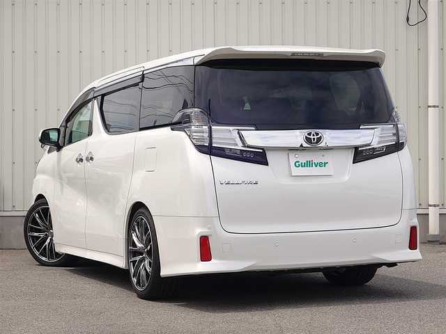 トヨタ ヴェルファイア Z Aエディション 山形県 2016(平28)年 8.2万km ホワイトパールクリスタルシャイン 4WD/純正SDナビ/　　【CD DVD BT】/両側パワースライドドア/クルーズコントロール/LEDオートヘッドライト/レイズ20インチアルミホイール/ローダウン/アイドリングストップ/コーナーセンサー/ステアリングスイッチ/MTモード付AT/電動格納ウィンカーミラー/フォグランプ/スマートキー×2/ETC