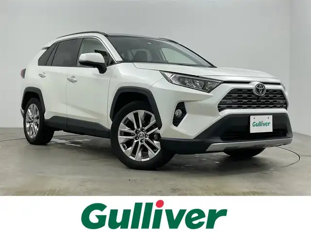 トヨタ ＲＡＶ４ G Zパッケージ 岡山県 2021(令3)年 5.8万km ホワイトパールクリスタルシャイン パノラマムーンルーフ　衝突軽減ブレーキシステム　レーダークルーズコントロール　パノラミックビューモニター　ビルトインＥＴＣ　シートヒーター　純正９インチディスプレイオーディオ　デジタルインナーミラー