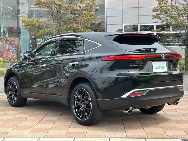 トヨタ ハリアー Z 福島県 2024(令6)年 0.4万km プレシャスブラックパール JBLプレミアムサウンド/トヨタセーフティセンス/レーンディパチャーアラート/ブラインドスポットモニター/純正メモリナビ/　【フルセグ/BT/USB/Miracast】/バックカメラ/ビルトインETC2.0/デジタルインナーミラー/電動リアゲート/ドライブレコーダー/ステアリングスイッチ/レーダークルーズコントロール/ハーフレザーシート/運転席パワーシート/LEDヘッドライト（AUTO機能付き）/　・フォグランプ/オートマチックハイビーム/ヘッドアップディスプレイ/パーキングアシスト/コーナーセンサー